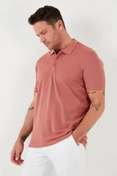 Buratti Poloshirt Regular Fit Rot/Dunkelrot