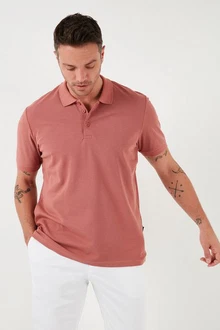 Buratti Poloshirt Regular Fit Rot/Dunkelrot Buratti Poloshirt Regular Fit Rot/Dunkelrot
