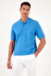 Buratti Poloshirt Regular Fit Blau/Hellblau/Pastell