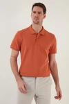 Buratti Poloshirt Regular Fit Orange/Braun/Rot Buratti Poloshirt Regular Fit Orange/Braun/Rot