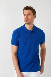 Buratti Poloshirt Regular Fit Blau/Dunkelblau