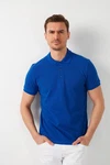 Buratti Poloshirt Regular Fit Blau/Dunkelblau