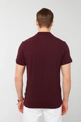 Buratti Poloshirt Regular Fit Dunkelrot/Bordeaux