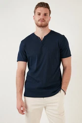 Buratti T-Shirt Regular Fit Dunkelblau