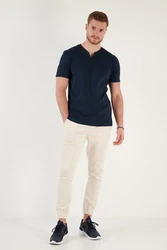 Buratti T-Shirt Regular Fit Dunkelblau