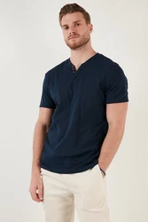 Buratti T-Shirt Regular Fit Dunkelblau