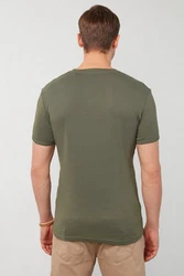Buratti T-Shirt Regular Fit Dunkelgrün/Grün