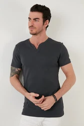 Buratti T-Shirt Regular Fit Dunkelgrau/Grau/Hellgrau/Dunkelblau