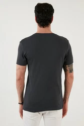 Buratti T-Shirt Regular Fit Dunkelgrau/Grau/Hellgrau/Dunkelblau