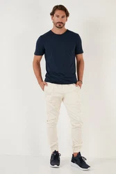 Buratti T-Shirt Slim Fit Dunkelblau/Blau