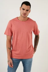 Buratti T-Shirt Slim Fit Rot/Rosa