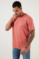 Buratti T-Shirt Slim Fit Rot/Rosa