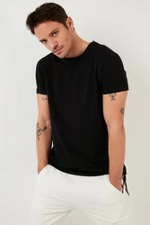 Buratti T-Shirt Slim Fit Schwarz