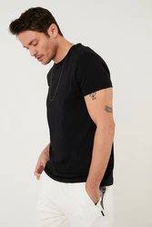 Buratti T-Shirt Slim Fit Schwarz