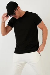 Buratti T-Shirt Slim Fit Schwarz