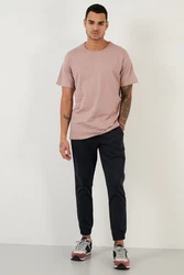 Buratti T-Shirt Slim Fit Lila/Rosa