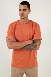 Buratti T-Shirt Slim Fit Orange/Rot