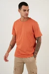 Buratti T-Shirt Slim Fit Orange/Rot