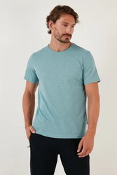Buratti T-Shirt Slim Fit Blau/Türkis/Grün/Hellblau