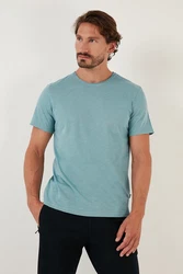 Buratti T-Shirt Slim Fit Blau/Türkis/Grün/Hellblau