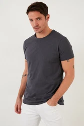 Buratti T-Shirt Slim Fit Dunkelgrau/Grau/Hellblau/Schwarz