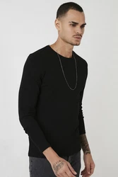 Buratti Sweatshirt Regular Fit Schwarz