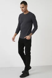 Buratti Sweatshirt Regular Fit Dunkelgrau/Schwarz/Grau/Hellgrau/Dunkelblau