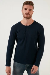 Buratti Sweatshirt Regular Fit Dunkelblau