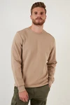 Buratti Sweatshirt Regular Fit Khaki/Beige/Braun