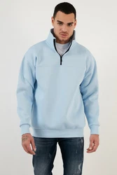 Buratti Sweatshirt Regular Fit Hellblau/Blau