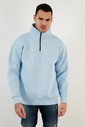 Buratti Sweatshirt Regular Fit Hellblau/Blau