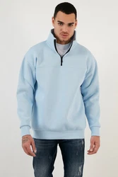 Buratti Sweatshirt Regular Fit Hellblau/Blau