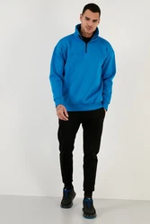 Buratti Sweatshirt Regular Fit Blau/Hellblau