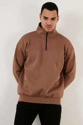 Buratti Sweatshirt Regular Fit Braun/Beige