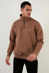 Buratti Sweatshirt Regular Fit Braun/Beige
