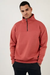 Buratti Sweatshirt Regular Fit Rot/Orange