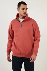 Buratti Sweatshirt Regular Fit Rot/Orange