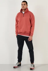 Buratti Sweatshirt Regular Fit Rot/Orange