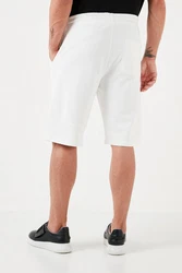Buratti Shorts Regular Fit Weiß/Creme