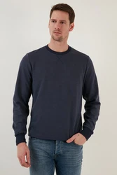 Buratti Sweatshirt Regular Fit Dunkelblau