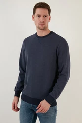 Buratti Sweatshirt Regular Fit Dunkelblau