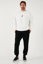 Buratti Sweatshirt Regular Fit Weiß