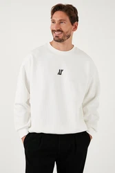 Buratti Sweatshirt Regular Fit Weiß