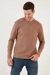 Buratti Sweatshirt Regular Fit Braun/Khaki