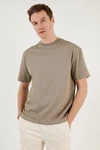 Buratti T-Shirt Regular Fit Khaki/Beige/Braun