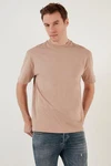 Buratti T-Shirt Regular Fit Braun/Khaki/Beige