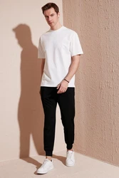 Buratti T-Shirt Regular Fit Weiß/Creme