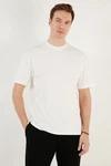 Buratti T-Shirt Regular Fit Weiß/Creme