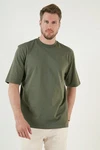 Buratti T-Shirt Loose Fit Dunkelgrün