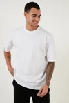 Buratti T-Shirt Loose Fit Weiß/Creme/Grau